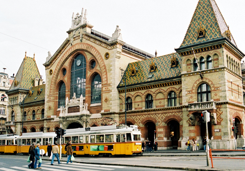 Great Market Hall, Budupest, Hungary.