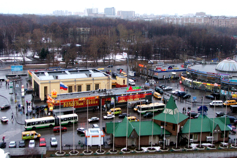 Izmaylovo Park view from hotel