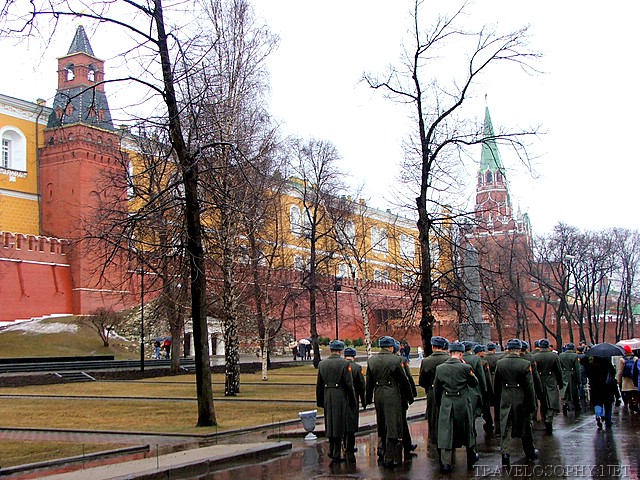 Next to The Kremlin Walls