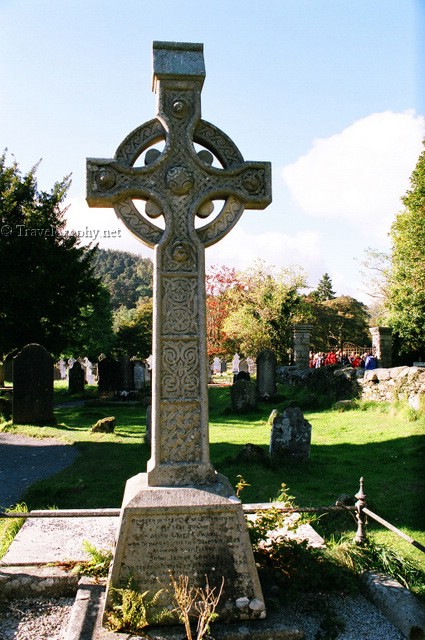 Celtic High Cross at Glendalough