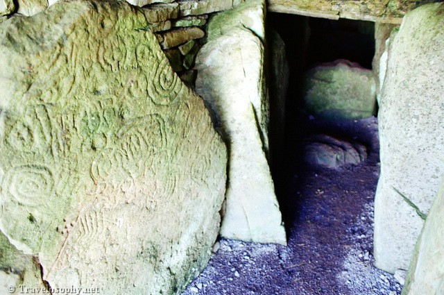 Carved Entrance Passage Stone